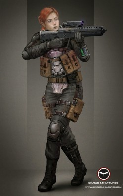 Female Alliance Trooper