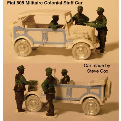 Fiat 508 Militaire Colonial Staff Car