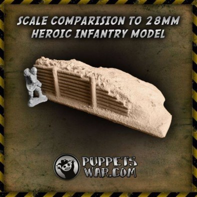 Hard Foam Trenches Scale