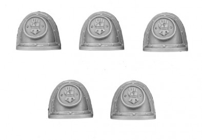 Imperial Fist MK II Shoulder Pads