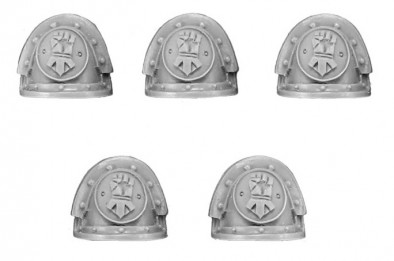 Imperial Fist MK III Shoulder Pads