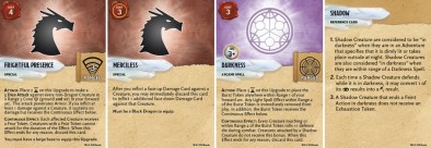 Shadow Black Dragon Cards #2