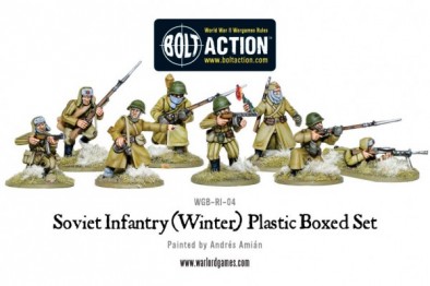 Soviet Infantry (Winter) Miniatures