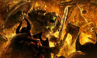 Warhammer Chaos Vs Orcs