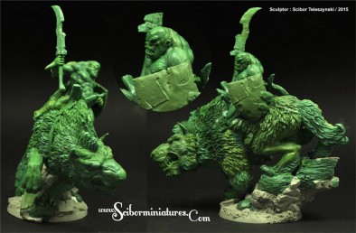 54mm Wolf Rider