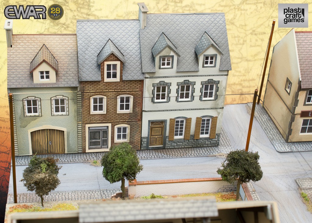 Plast Craft Scale Up Their Awesome WWII Buildings To 28mm! – OnTableTop ...