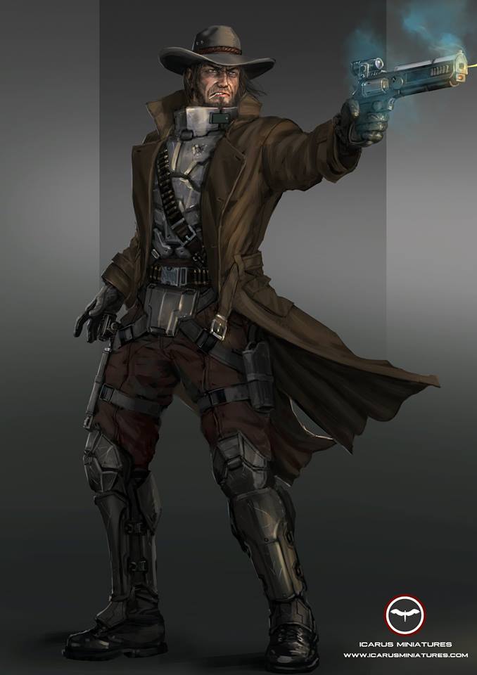 Raise Those Hands High For The Icarus Miniatures Gunslinger ...