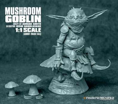 Industria Mechanika Mushroom Goblin (Render)