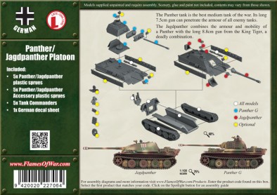 Panther Jagdpanther Platoon (Rear)