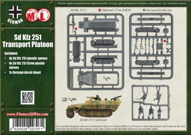 Sd Kfz 251 Transport Platoon (Rear)