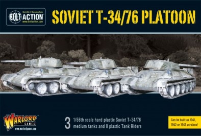 Soviet T-34 or 76 Platoon (Cover)