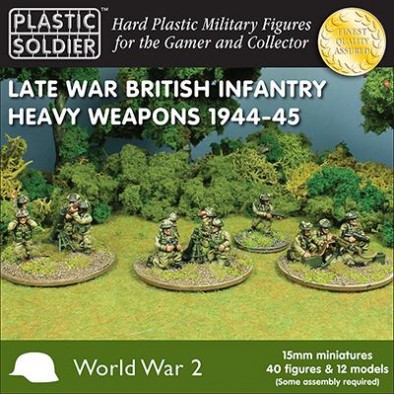 15mm Late War British Heavy Weapons Team