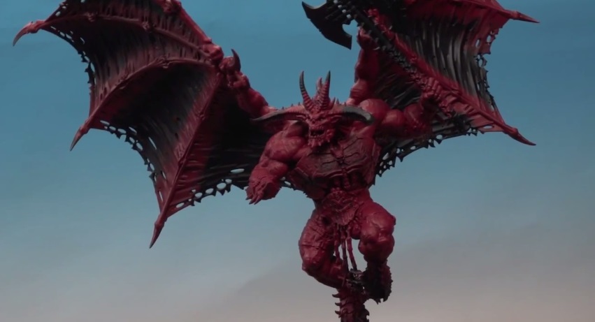 Games Workshop Painting Tutorial: How To Paint A Bloodthirster Part One ...
