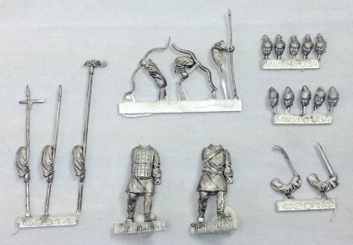 Chinese Infantry - Spears & Bows (Sprues)