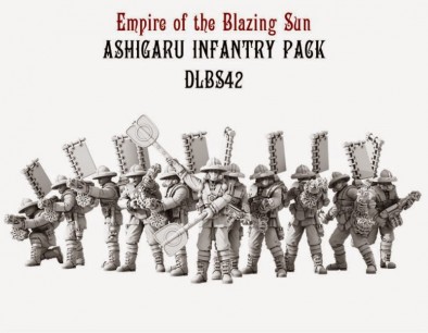 Dystopian Legions Empire of the Blazing Sun Ashigaru Infantry