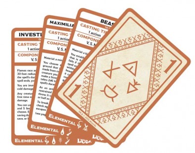 Elemental Evil Spell Cards