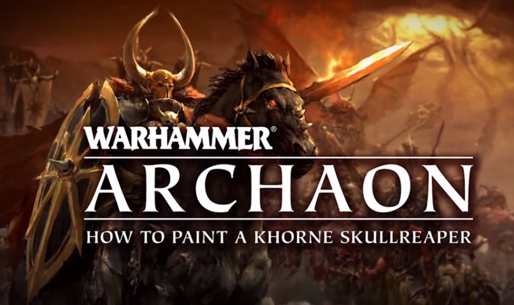 Games Painting Tutorial How To Paint A Khorne Skullreaper