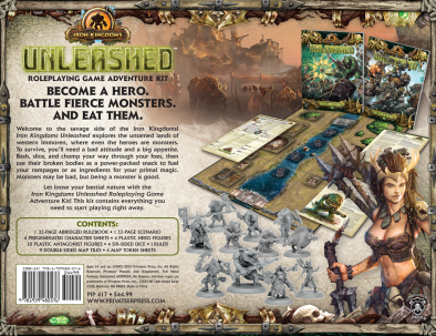 Iron Kingdoms Unleashed (Box Back)