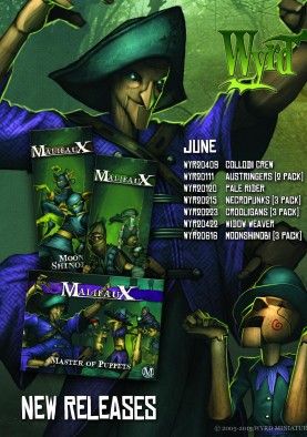 Malifaux June Releases