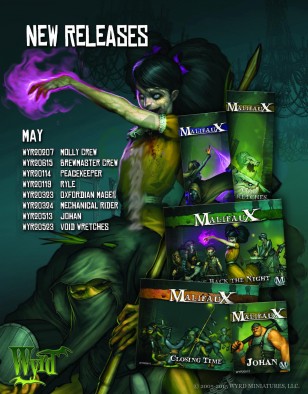 Malifaux May Releases