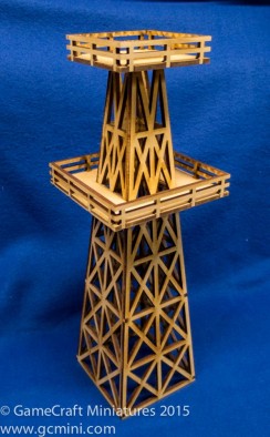 Oil Drilling Derrick