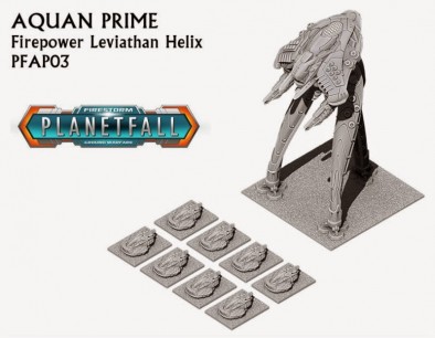 Planetfall Aquan Prime Firepower Leviathan Helix