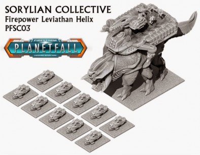 Planetfall Sorylian Collective Firepower Leviathan Helix