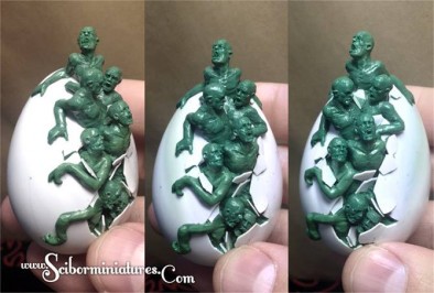 Scibor Egg Sculpture