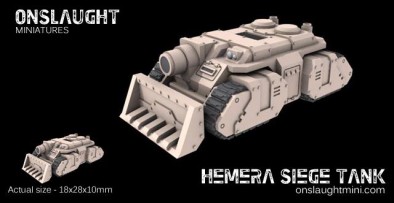 Sisterhood Hemera Siege Tank