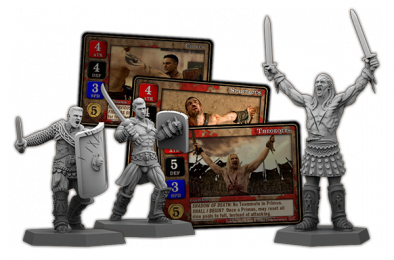 Spartacus, Crixus and Theokoles