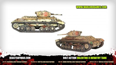 Unboxing: Bolt Action Valentine II Infantry Tank