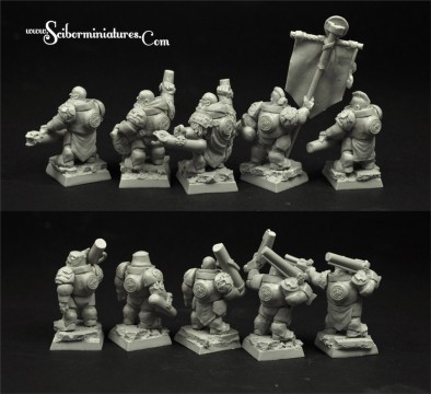 Dwarves Cannoneers Back