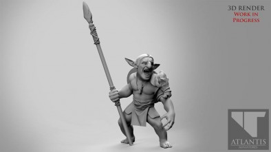 Goblin with Spear