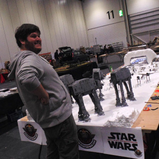 Star Wars Hoth Table Getting Ready For The Gamers!