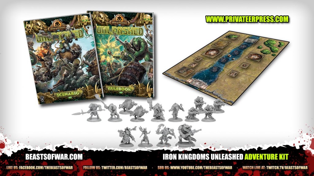Unboxing Iron Kingdoms Unleashed Adventure Kit OnTableTop Home of