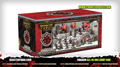 Unboxing: Warmachine Khador All-in-One Army Box