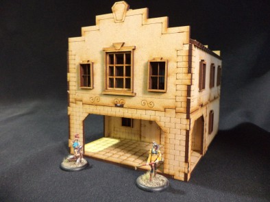 Warehouse Extension Great for Malifaux & Batman Game TTCombat Town Scenics 