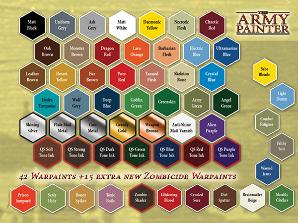 Army Painter Colors