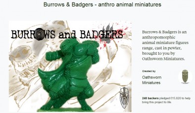 Burrows & Badgers Kickstarter