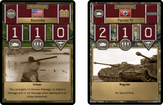 strategic war card games