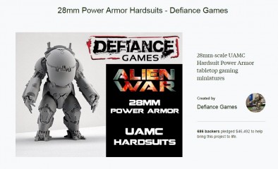 Defiance Games Kickstarter