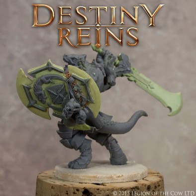 Destiny Reins Dragon Lord Paladin (Rear)