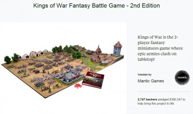 Kings of War Kickstarter