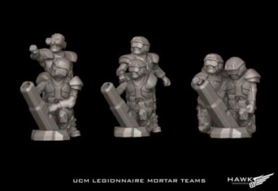 Legionnaire Mortar Teams