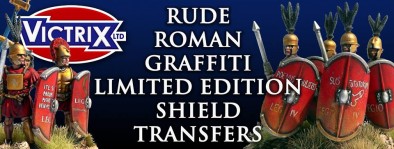 Rude Roman Graffiti Shields