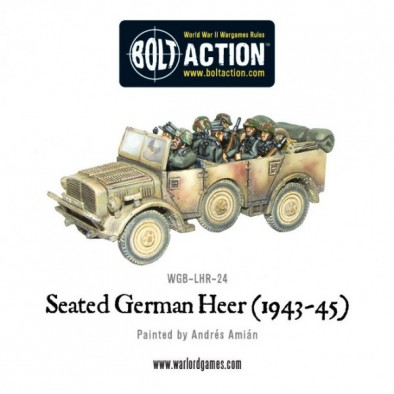 Seated German Heer (In Car)