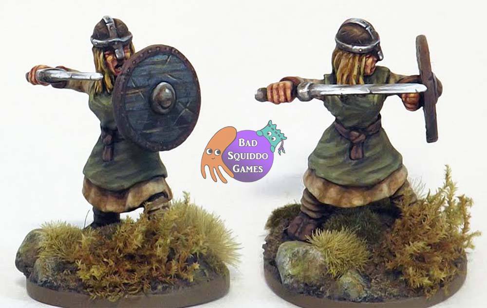 The Dice Bag Lady Shows Off More Painted Shieldmaidens