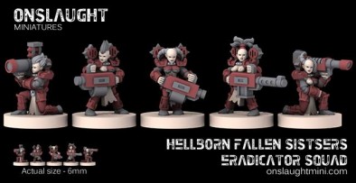 Hellborn Fallen Sisters Eradicator Squad