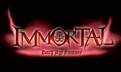 Immortal Dark Age Fantasy Logo