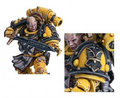 SIGISMUND - FIRST CAPTAIN OF THE IMPERIAL FISTS (Detail)